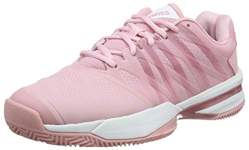 K-Swiss Performance Damen Ultrashot 2 HB Tennisschuhe, Pink (Coral Blush/White 653M), 42 EU von K-Swiss