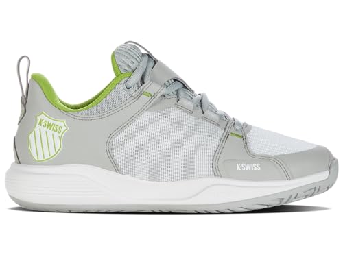 K-Swiss Performance Damen Ultrashot Team Tennis Shoe, Gray Violet/White/Lime Green, 38 EU von K-Swiss