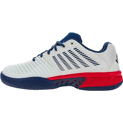 K-Swiss Performance Herren Express Light 3 Tennis Shoe, Bit of Blue/Blue Opal/Lollipop, 41 EU von K-Swiss