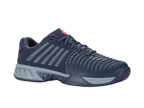 K-Swiss Performance Herren Express Light 3 Tennis Shoe, Orion Blue/Windward Blue/Scarlet Ibis, 44.5 EU von K-Swiss