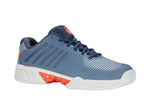 K-Swiss Performance Herren Hypercourt Express 2 Carpet Tennis Shoe, Windward Blue/Orion Blue/Scarlet Ibis, 42.5 EU von K-Swiss