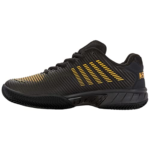 K-Swiss Performance Herren Hypercourt Express 2 HB Tennis Shoe, Moonless Night/Amber Yellow, 42 EU von K-Swiss