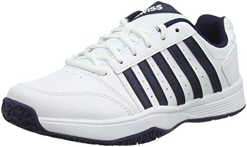 K-Swiss Performance Herren Ks Tfw Court Smash Omni Tennisschuhe, Weiß (White/Navy 37), 39.5 EU von K-Swiss