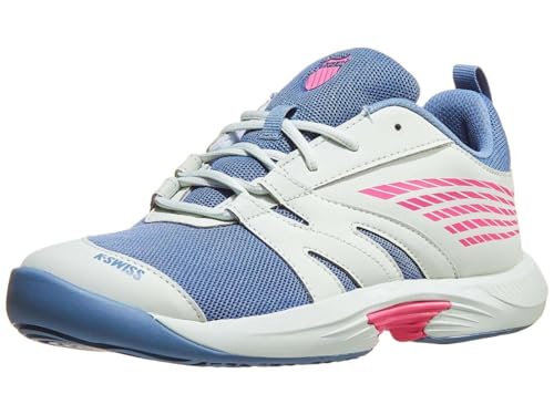 K-Swiss Performance SPEEDTRAC Tennis Shoe, Blue Blush/Blue Blizzard/Carmine Rose, 37 EU von K-Swiss