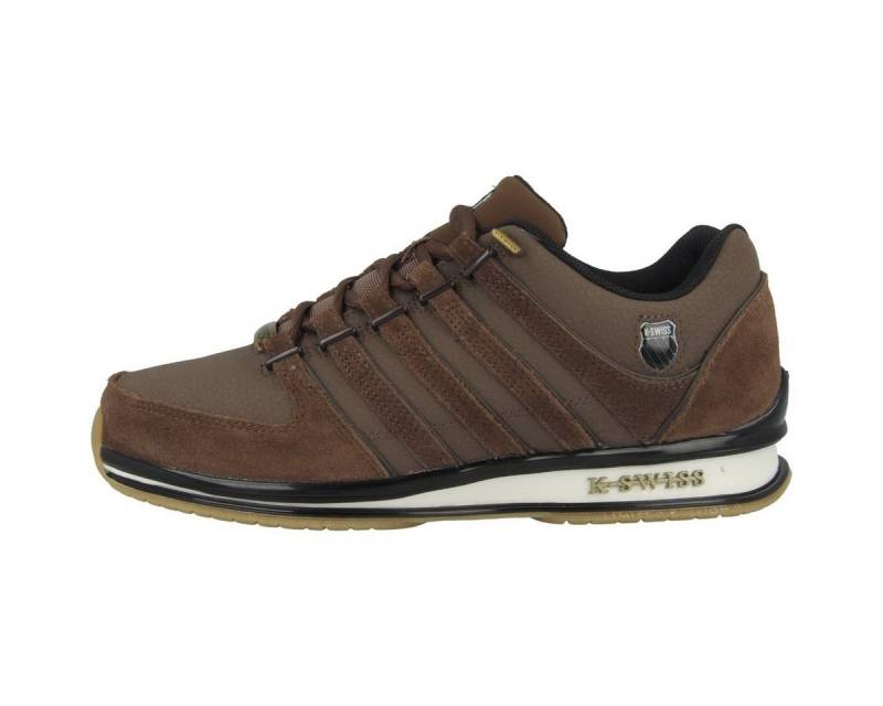 K-Swiss Rinzler Bring-Back-Style Herren Sneaker Turnschuhe, Sportschuhe, Freizeitschuhe, Halbschuhe, Schnürschuhe von K-Swiss