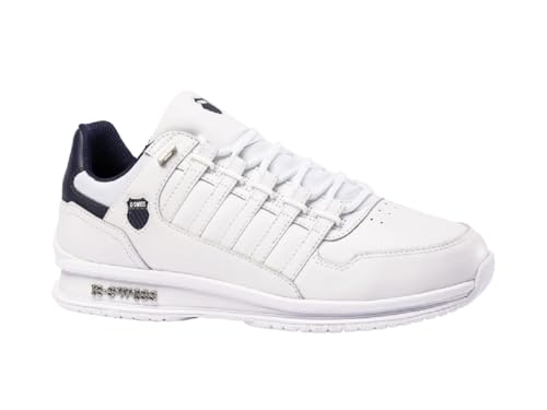 K-Swiss Rinzler GT Sneaker Trainer Schuhe (White/Peacoat, EU Schuhgrößensystem, Erwachsene, Numerisch, M, 42) von K-Swiss