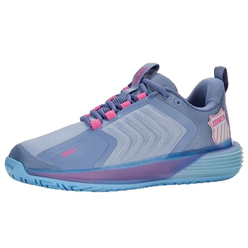 K-Swiss Women's Ultrashot 3 Tennis Shoe, Infinity/Blue Blizzard/Heritage Blue,7.5 M von K-Swiss