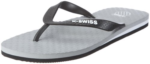 K-Swiss ZORRIE Sandal 02601-065-M Herren Sandalen/Zehentrenner, grau (Cloud Gray/Black/White), EU 47, (UK12) von K-Swiss