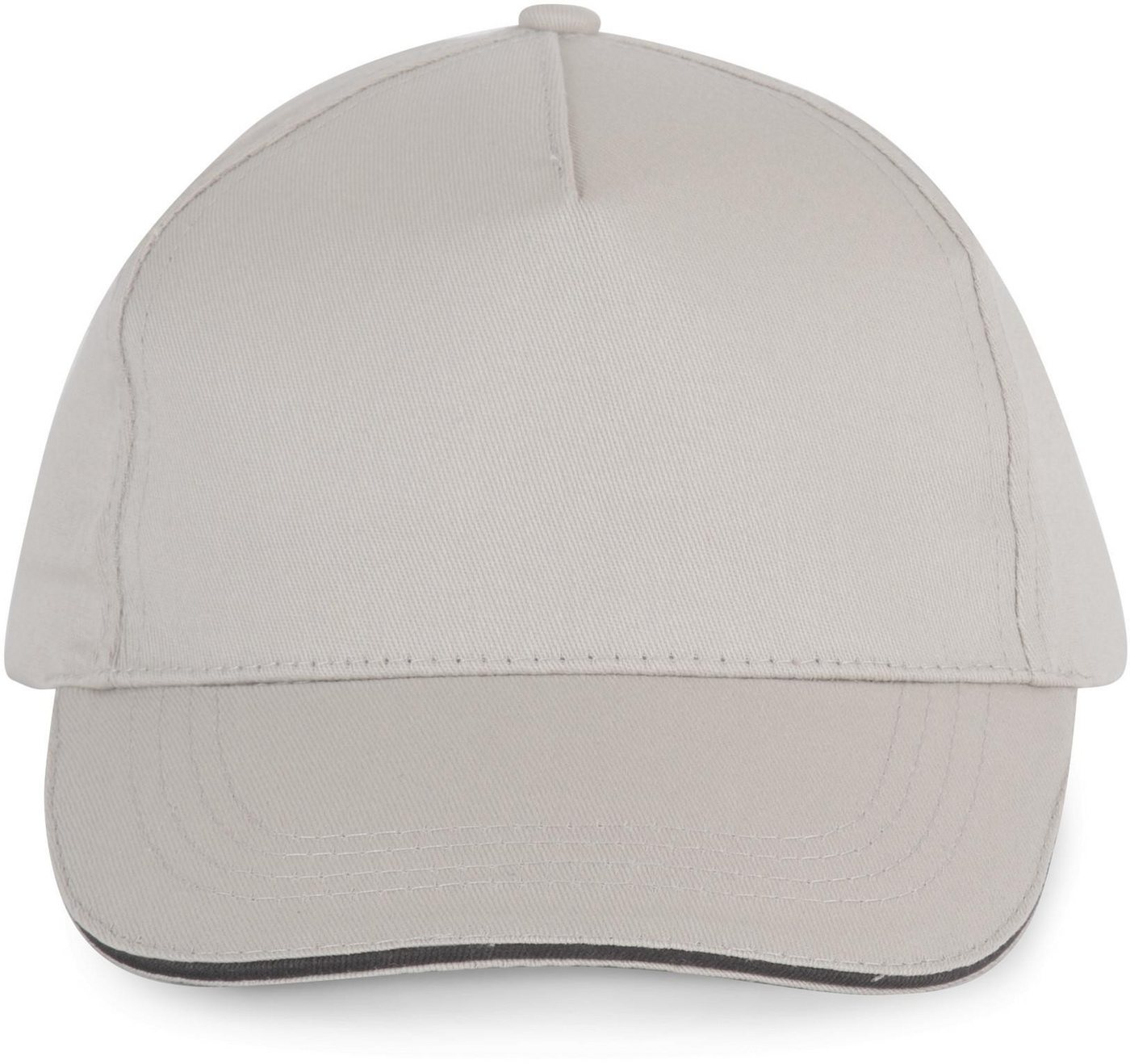 K-UP Baseball Cap 5-Panel-Kappe - Kontrast-Sandwichschirm von K-UP