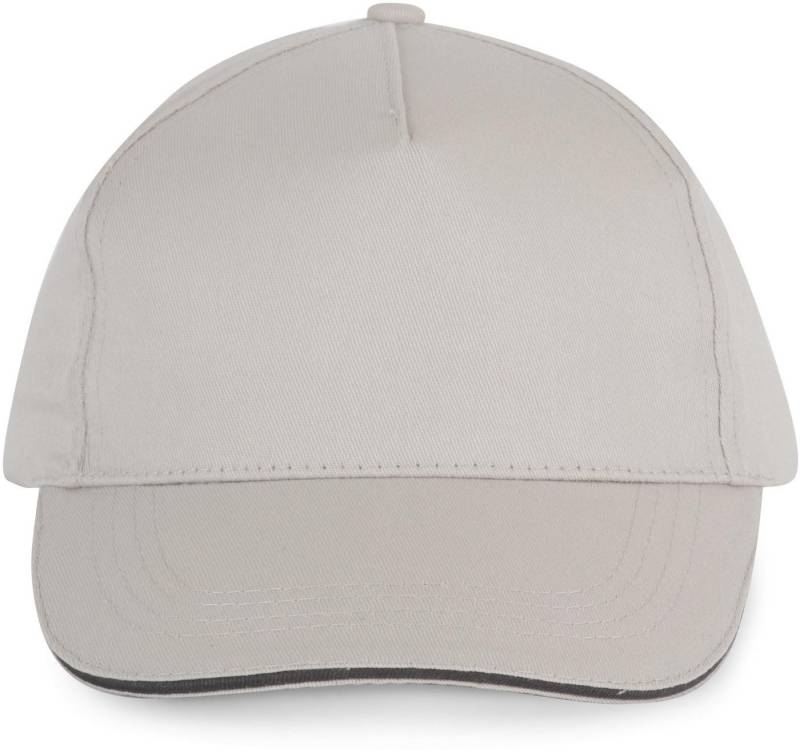 K-UP Baseball Cap 5-Panel-Kappe - Kontrast-Sandwichschirm von K-UP