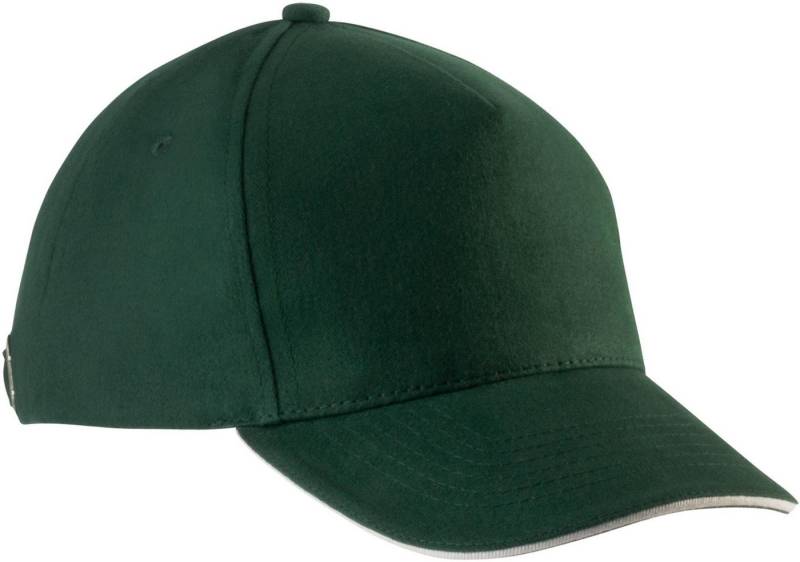 K-UP Baseball Cap 5-Panel Kinderkappe mit Kontrast-Sandwichschirm von K-UP