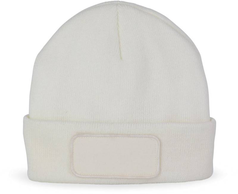 K-UP Bommelmütze Mütze mit Patch und Thinsulate-Futter K-UP Bommelmütze Mütze mit Patch und Thinsulate-Futter von K-UP