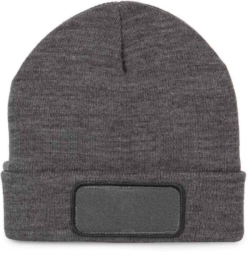 K-UP Bommelmütze Mütze mit Patch und Thinsulate-Futter K-UP Bommelmütze Mütze mit Patch und Thinsulate-Futter von K-UP