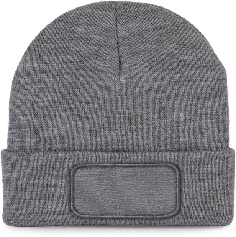 K-UP Bommelmütze Mütze mit Patch und Thinsulate-Futter K-UP Bommelmütze Mütze mit Patch und Thinsulate-Futter von K-UP