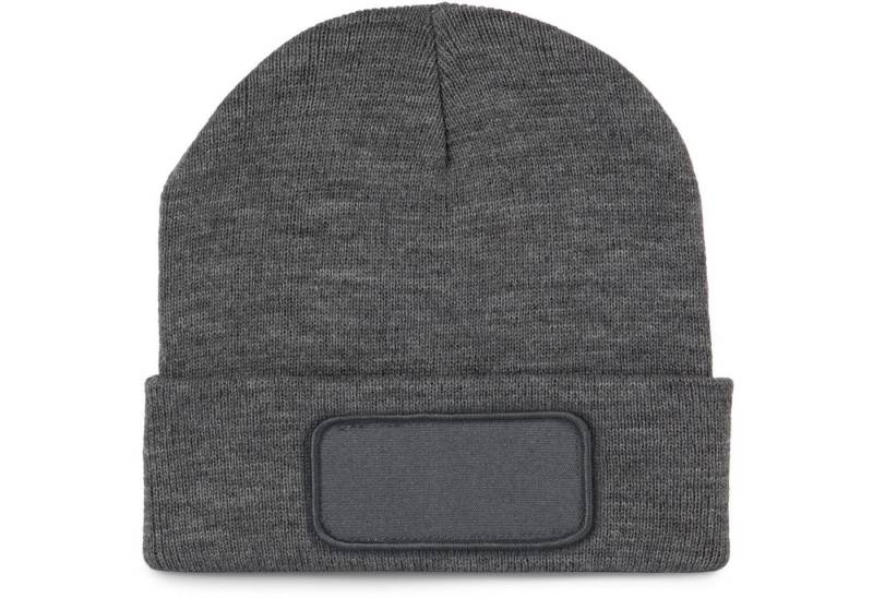 K-UP Bommelmütze Recycelte Mütze mit Patch von K-UP