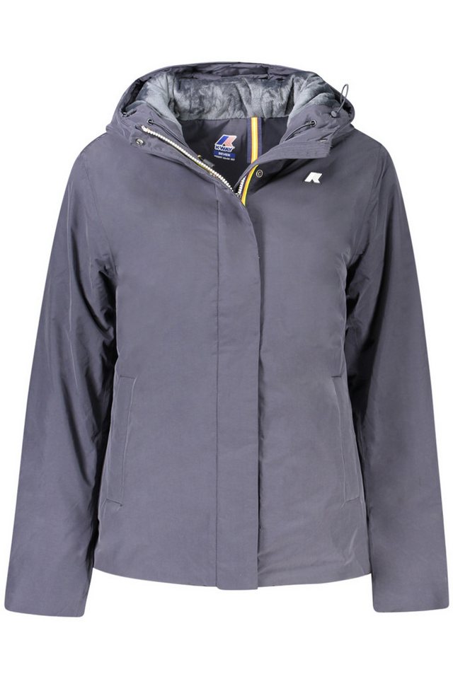 K-WAY Outdoorjacke Damenjacke Blau mit Kapuze – Stylisch und funktional für jeden Tag von K-WAY
