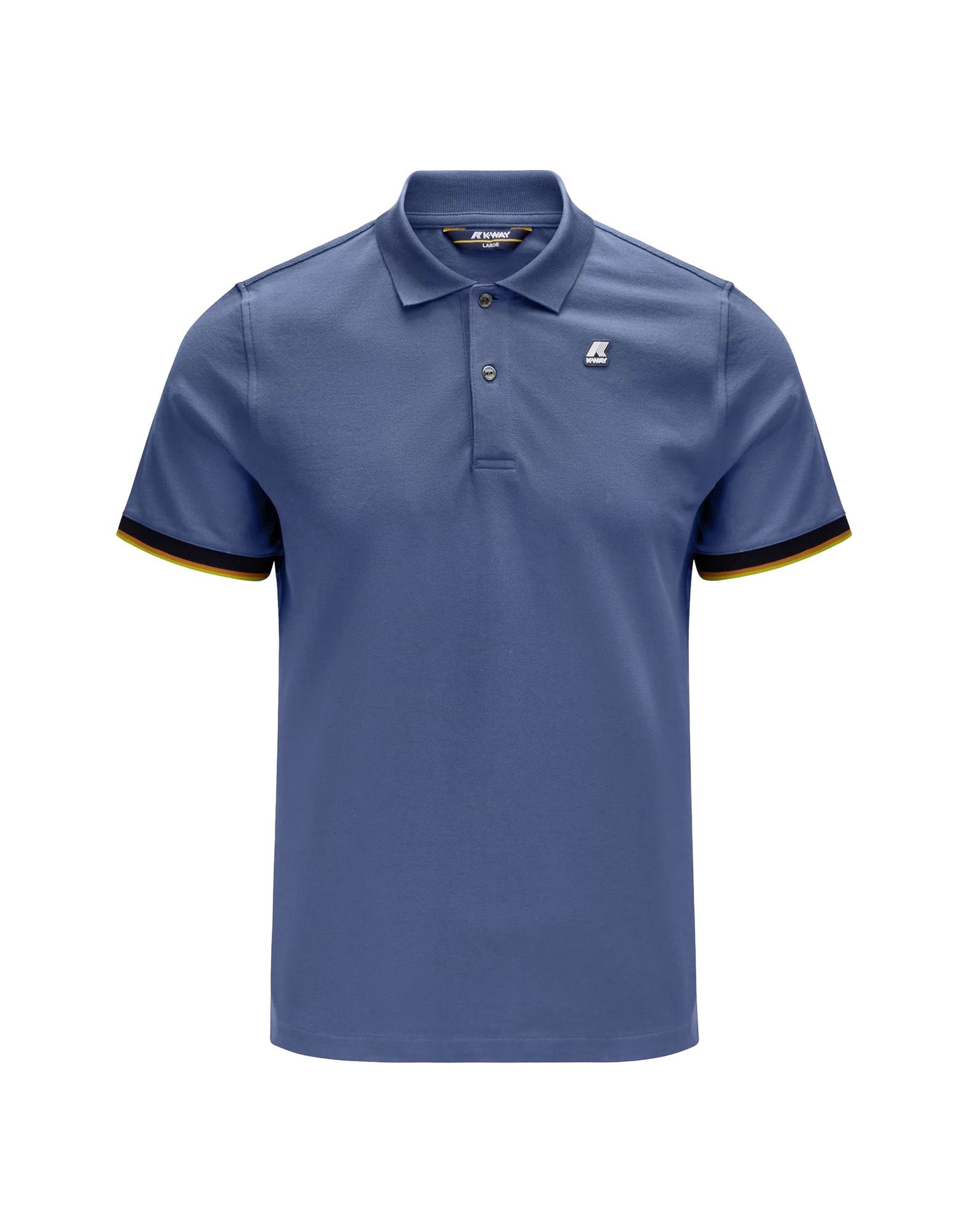 K-WAY Poloshirt Herren Blau von K-WAY