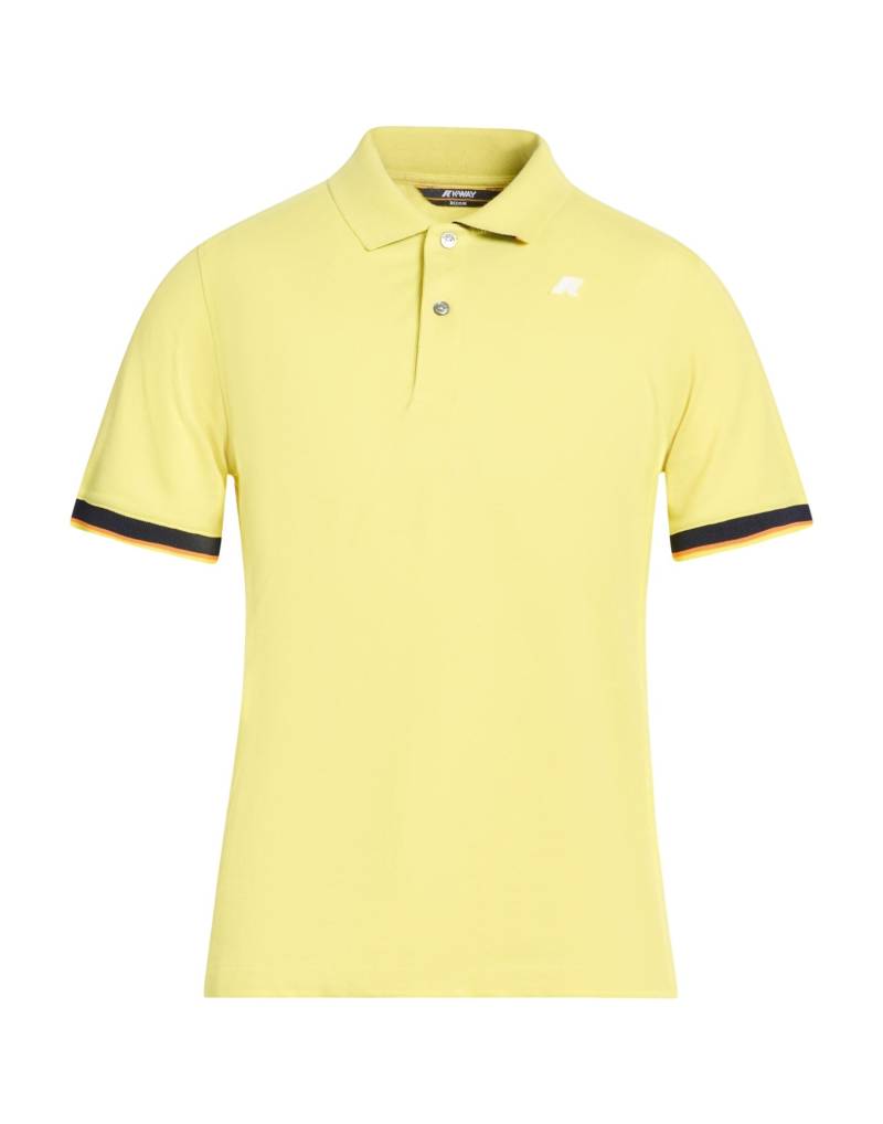 K-WAY Poloshirt Herren Hellgrau von K-WAY