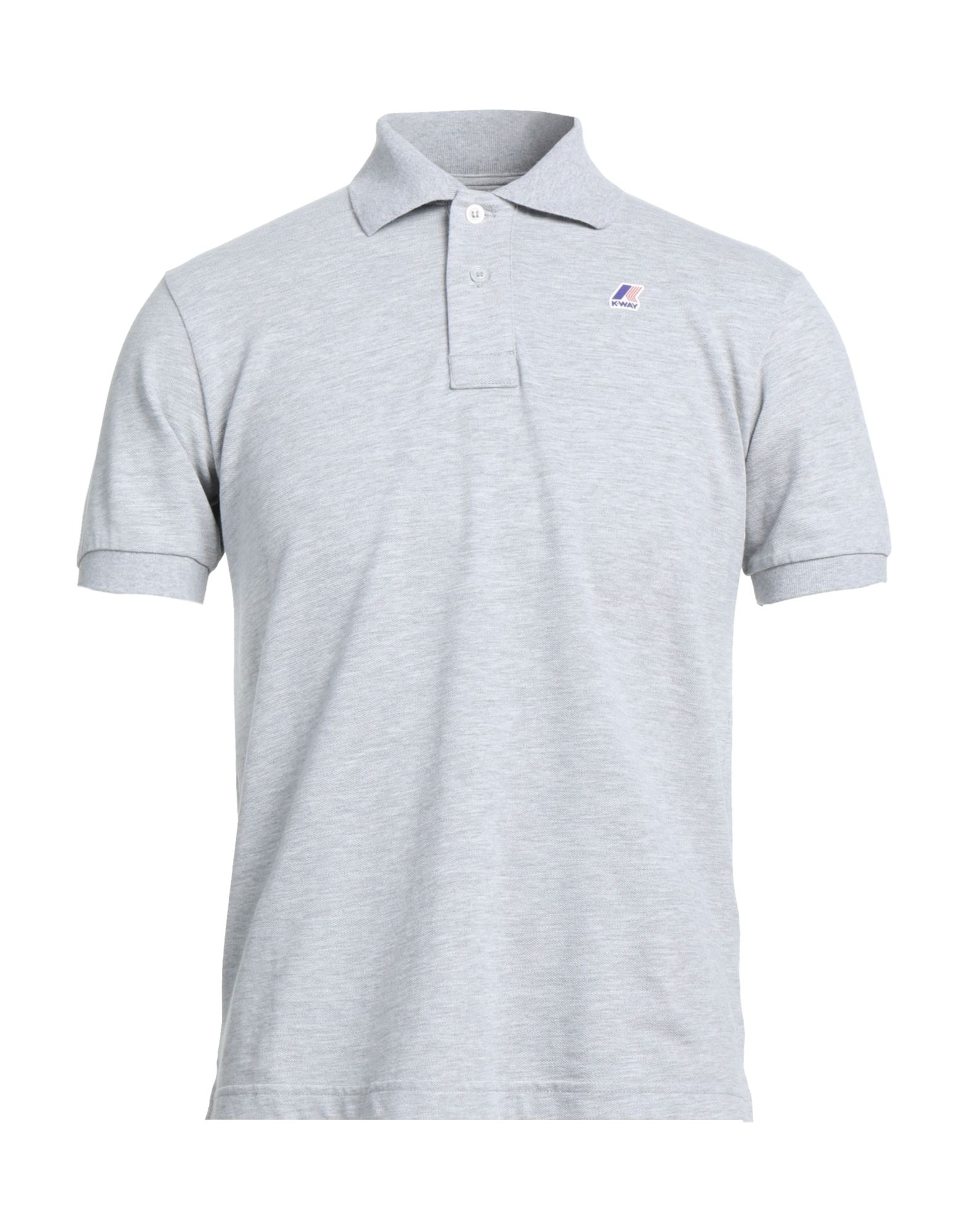 K-WAY Poloshirt Herren Hellgrau von K-WAY