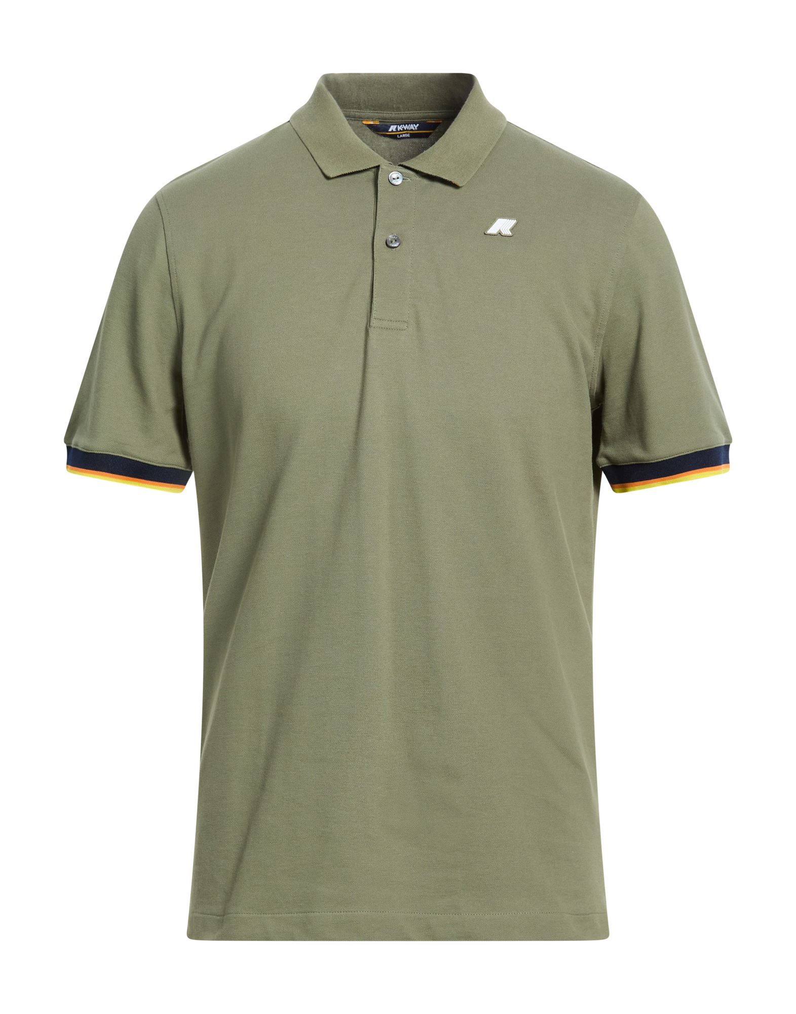 K-WAY Poloshirt Herren Militärgrün von K-WAY
