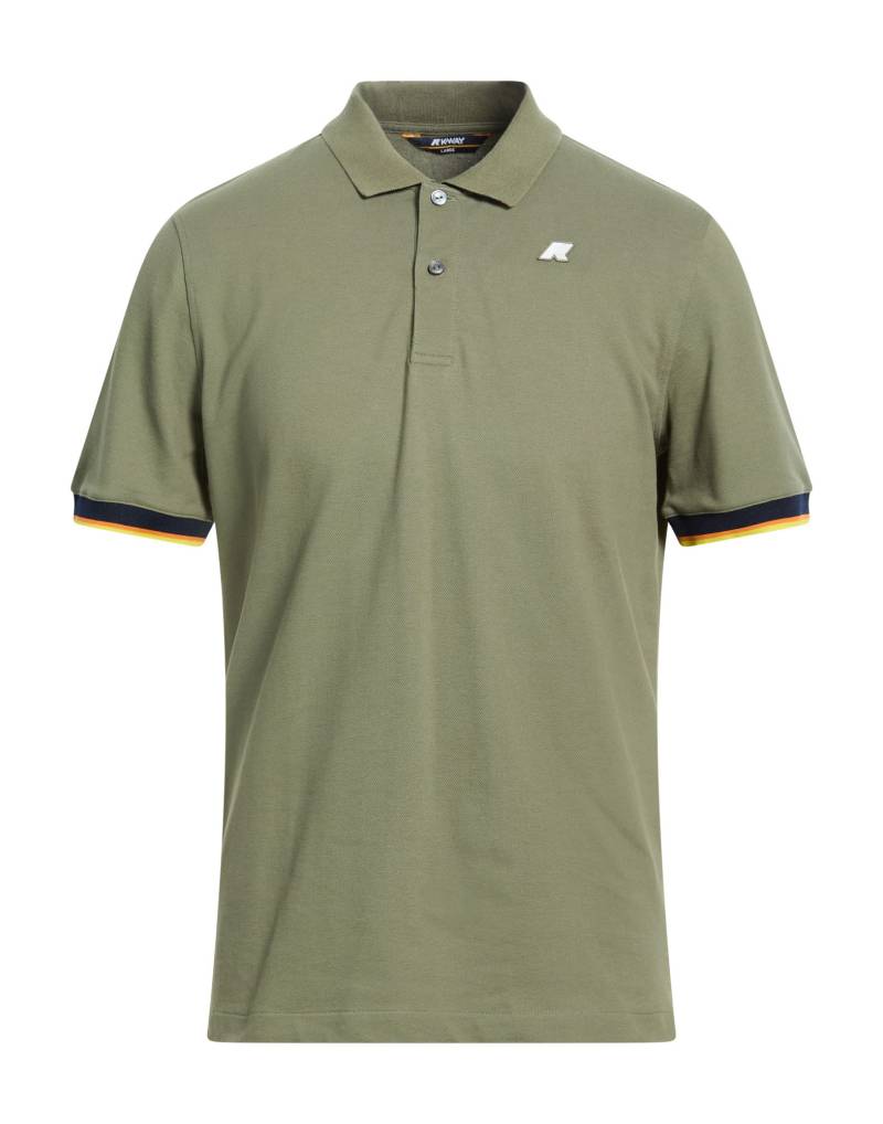 K-WAY Poloshirt Herren Militärgrün von K-WAY