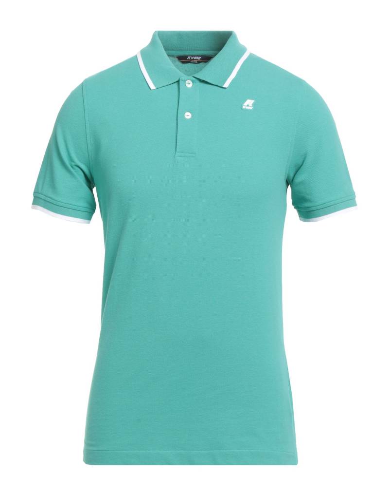 K-WAY Poloshirt Herren Tūrkis von K-WAY