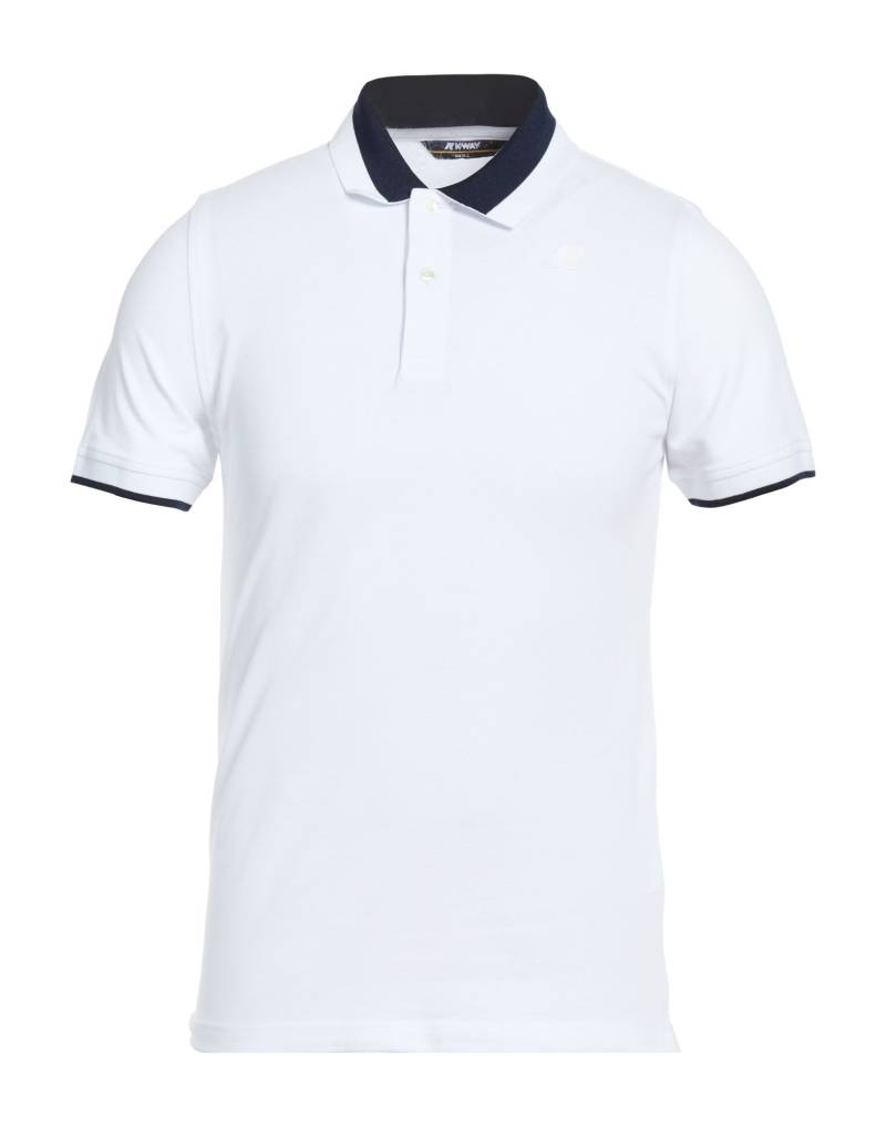 K-WAY Poloshirt Herren Weiß von K-WAY