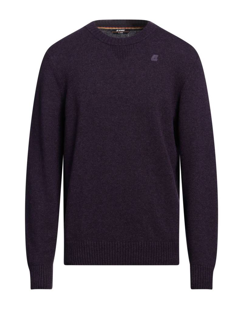 K-WAY Pullover Herren Dunkelviolett von K-WAY