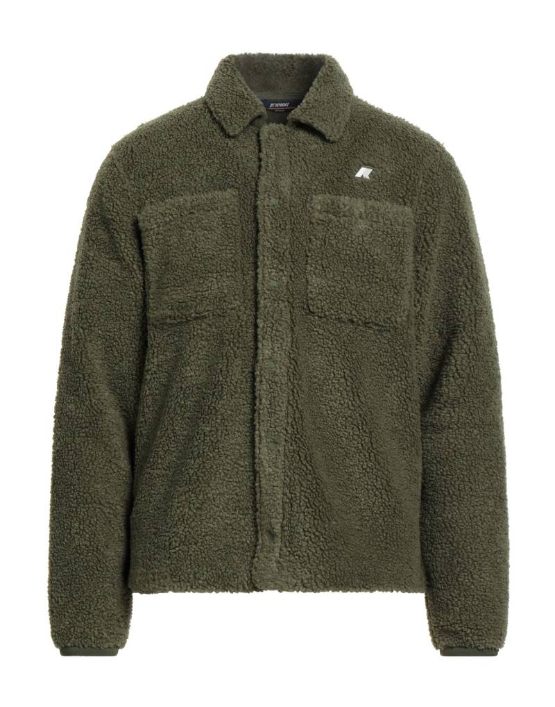 K-WAY Shearling- & Kunstfell Herren Militärgrün von K-WAY
