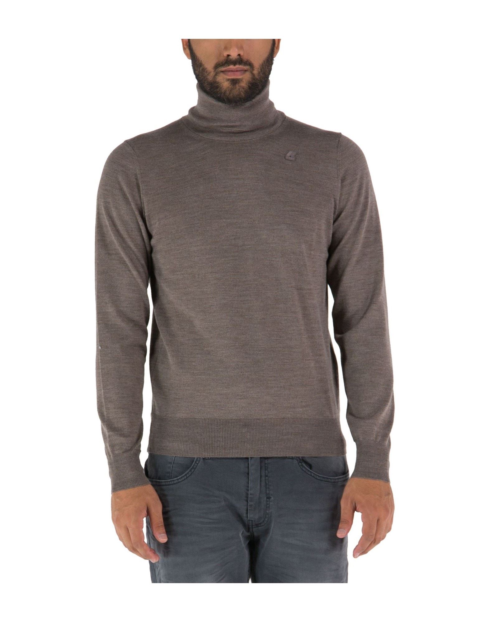 K-WAY Sweatshirt Herren Braun von K-WAY