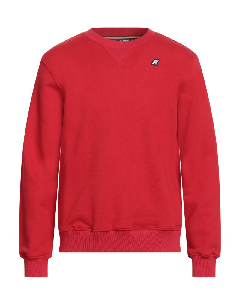 K-WAY Sweatshirt Herren Rot von K-WAY