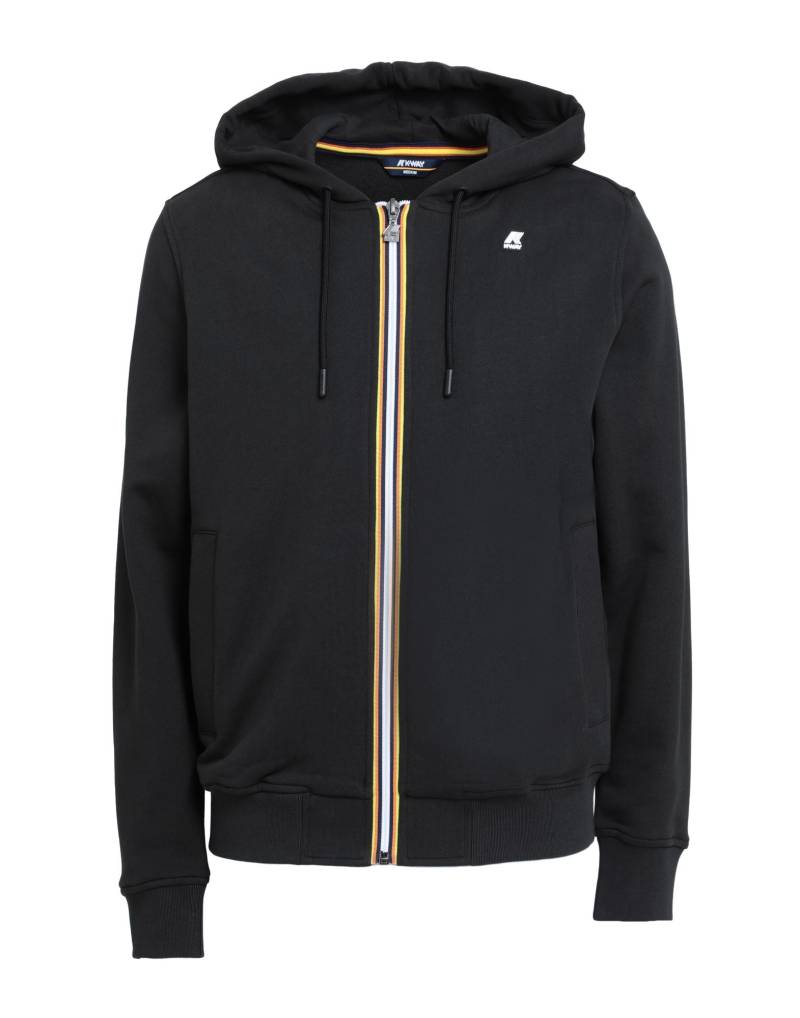 K-WAY Sweatshirt Herren Schwarz von K-WAY