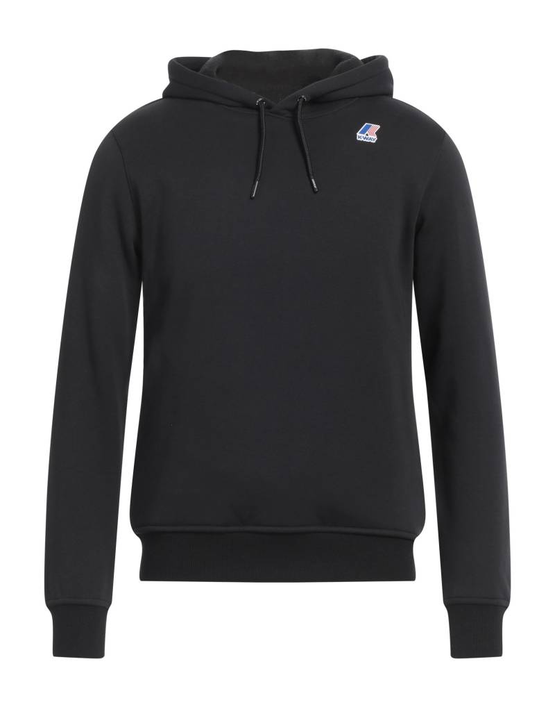 K-WAY Sweatshirt Herren Schwarz von K-WAY