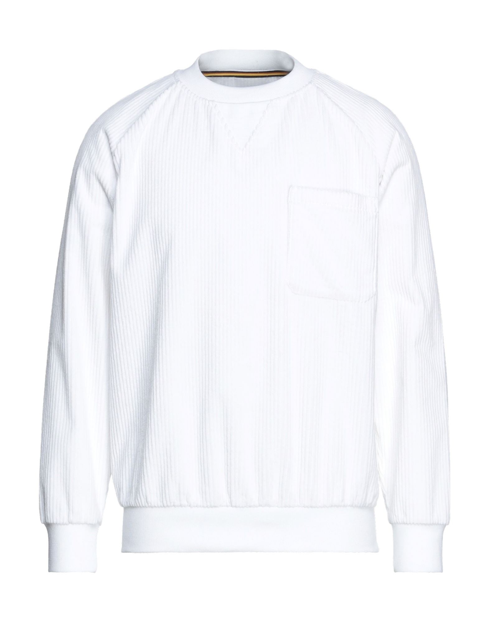 K-WAY Sweatshirt Herren Weiß von K-WAY