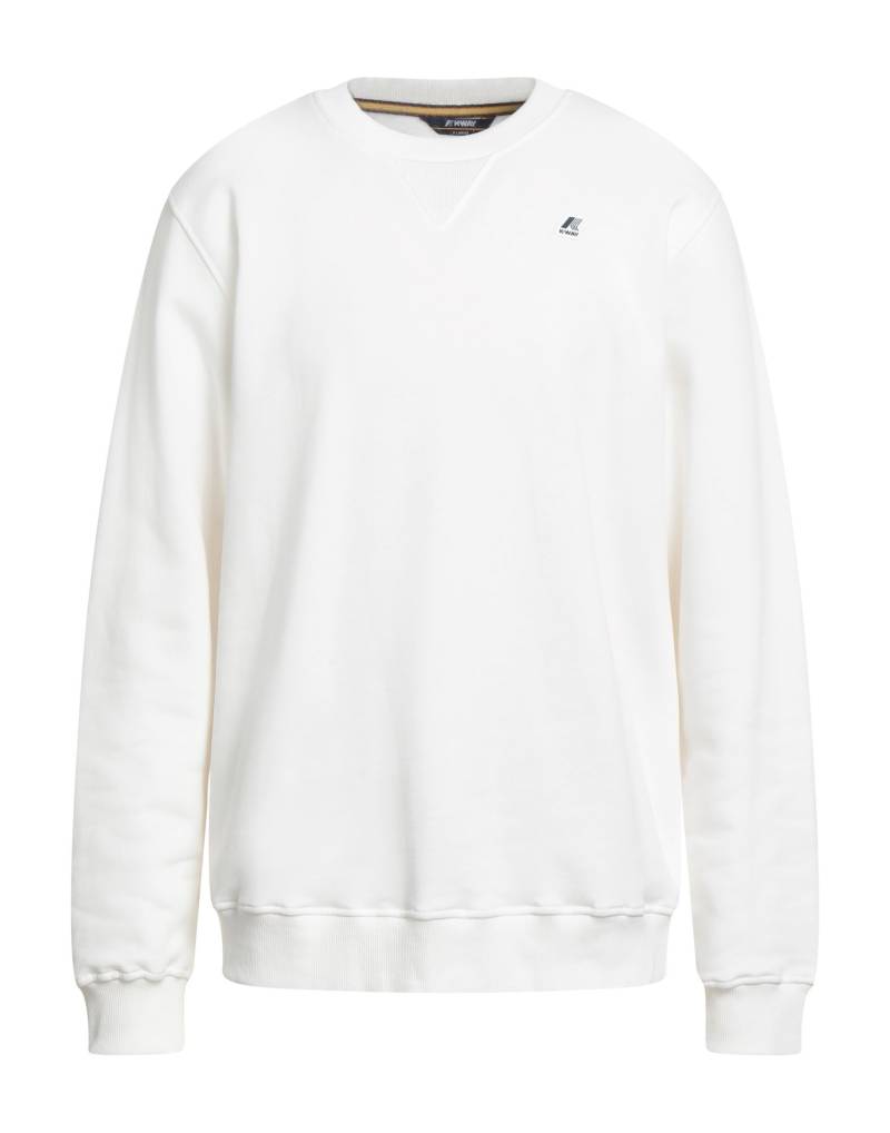 K-WAY Sweatshirt Herren Weiß von K-WAY
