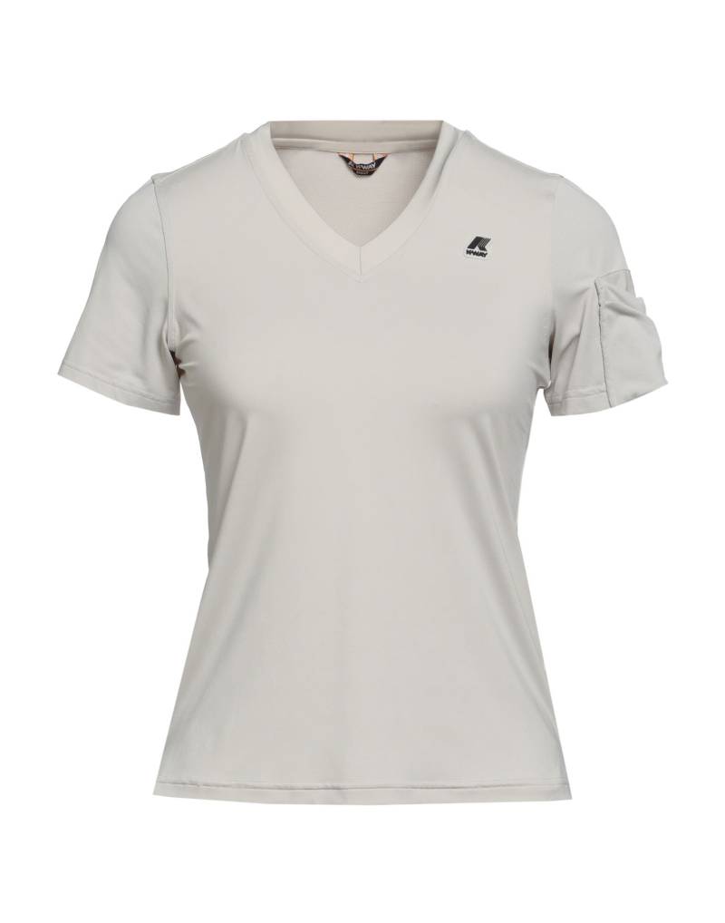 K-WAY T-shirts Damen Hellgrau von K-WAY