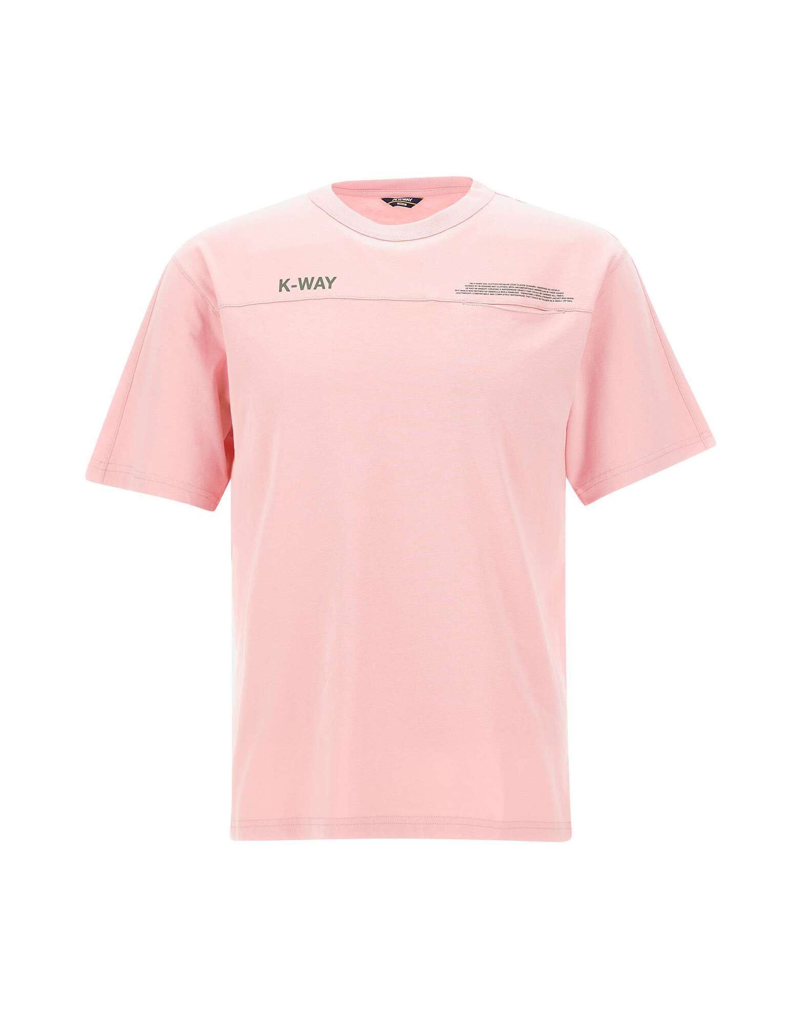 K-WAY T-shirts Herren Rosa von K-WAY