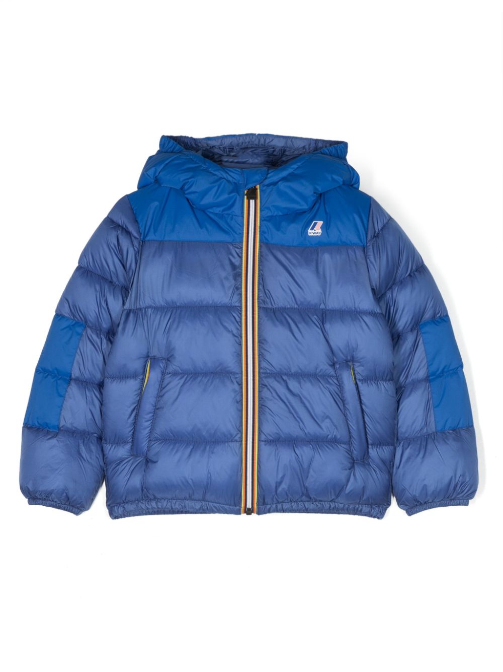 K Way Kids Gefütterte Le Vrai 3.0 Jacke - Blau von K Way Kids