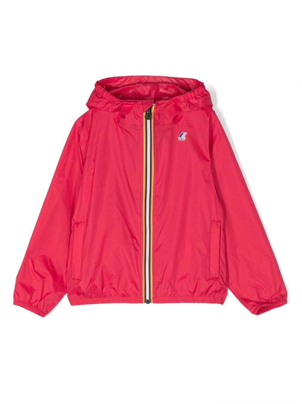 K Way Kids Le Vrai Kapuzenjacke - Rot von K Way Kids