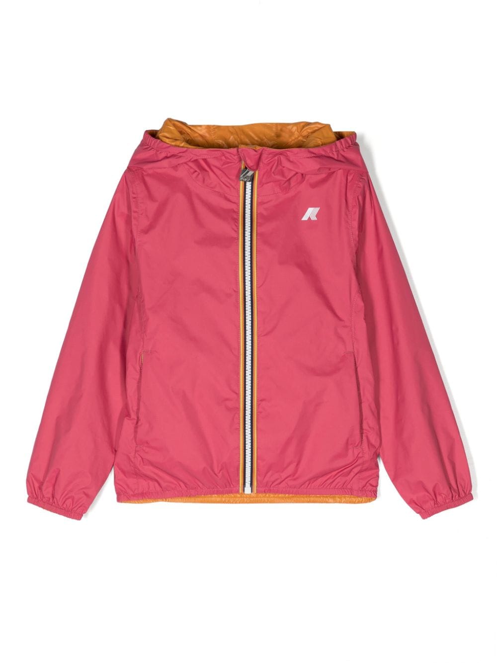 K Way Kids Lily reversible hooded jacket - Rosa von K Way Kids