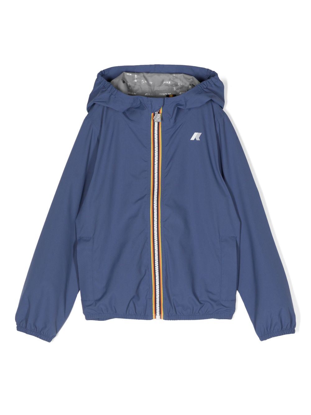 K Way Kids P. Jack Regenjacke mit Kapuze - Blau von K Way Kids