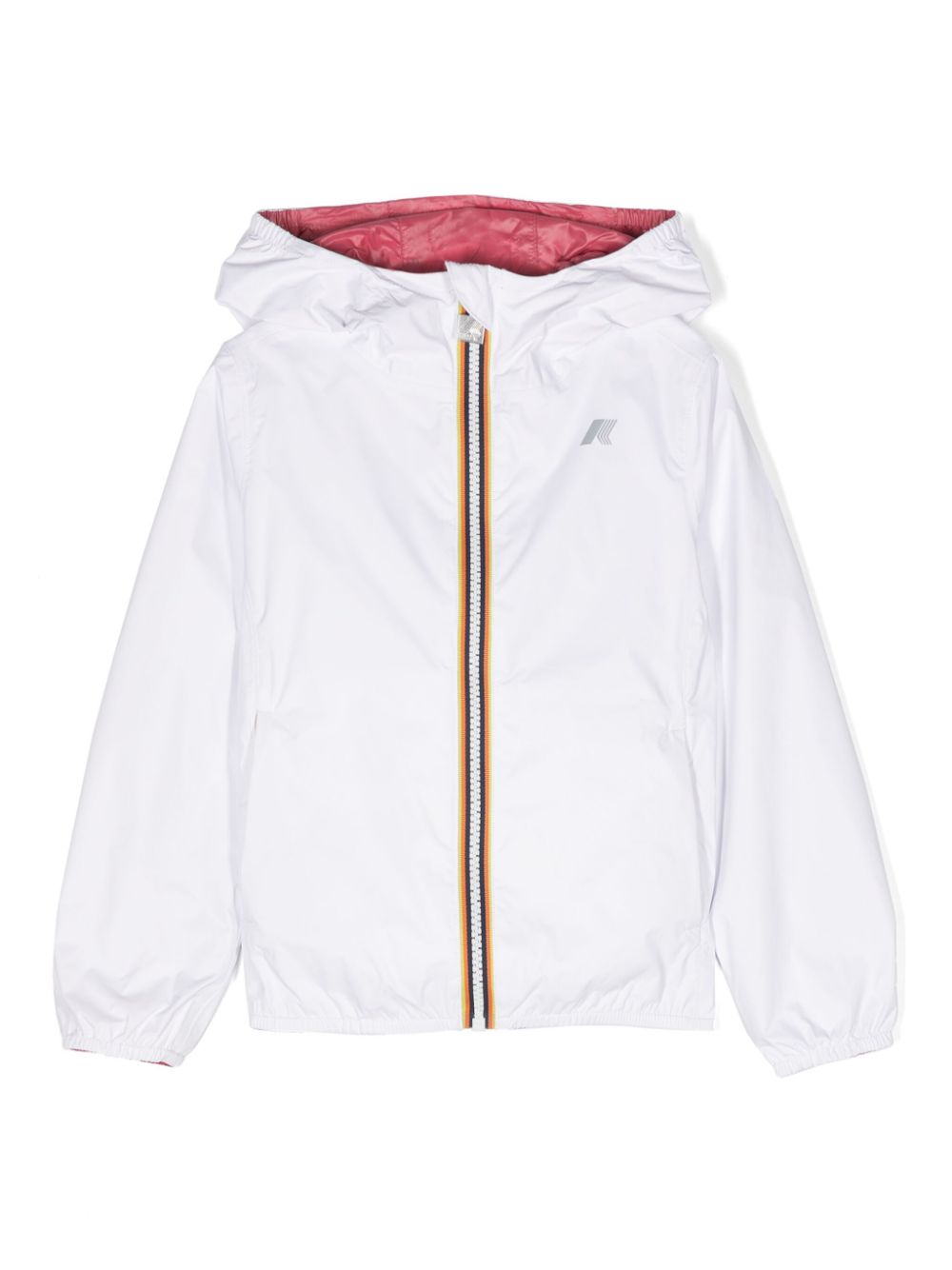 K Way Kids P. Lily Plus.2 Reversible Regenjacke - Weiß von K Way Kids