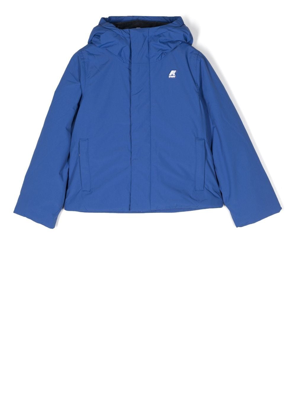 K Way Kids Gefütterte Kapuzenjacke - Blau von K Way Kids