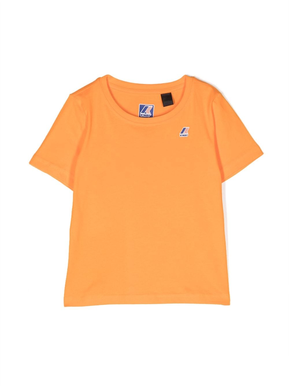 K Way Kids T-Shirt mit Logo-Patch - Orange von K Way Kids