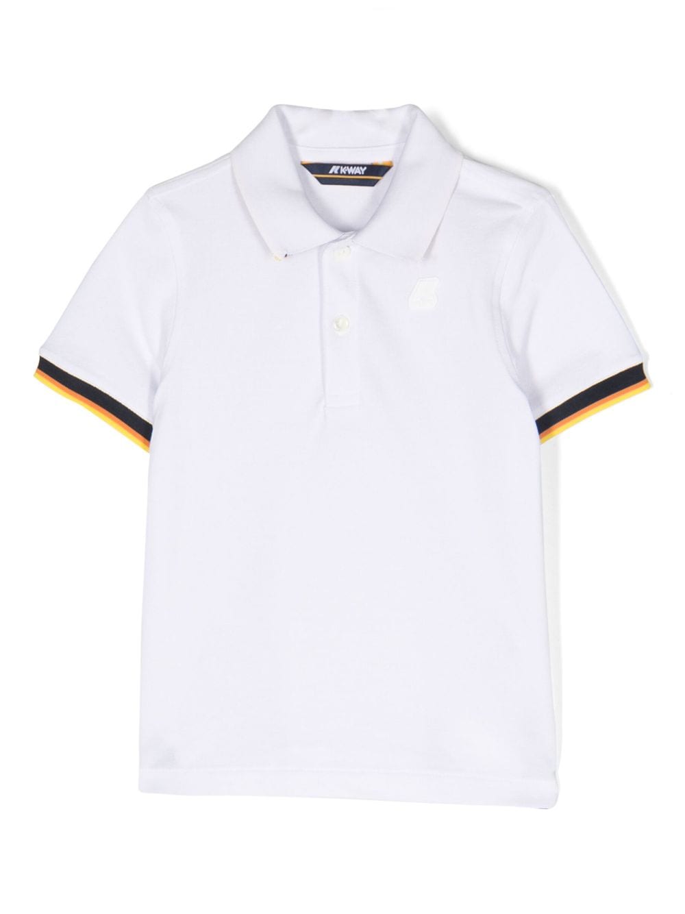 K Way Kids Klassisches Poloshirt - Weiß von K Way Kids