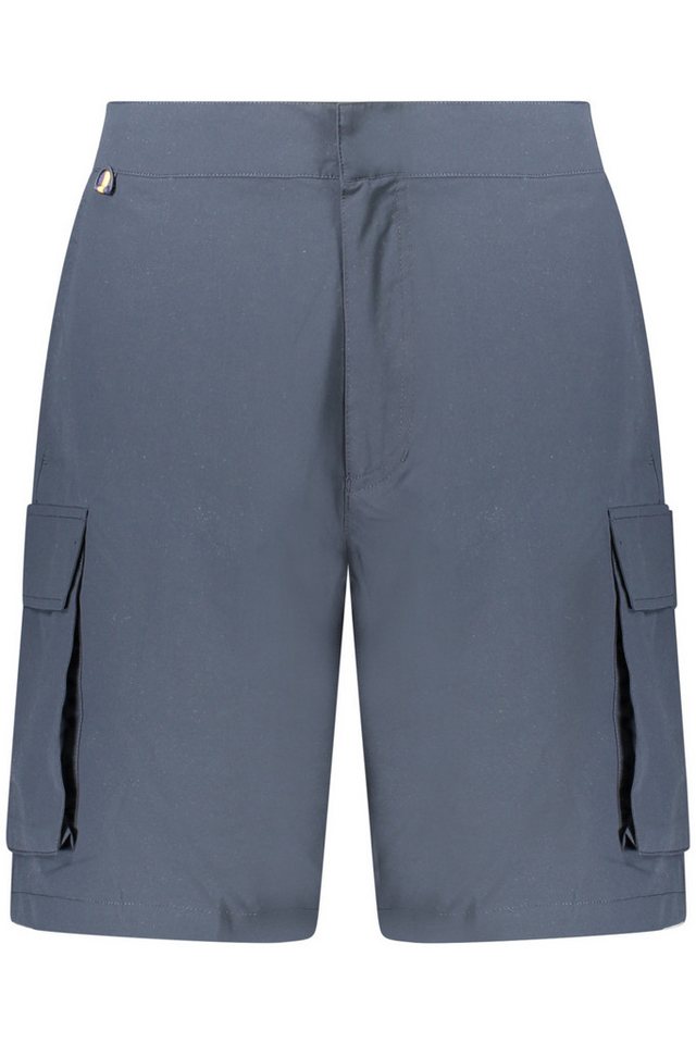 K-WAY 5-Pocket-Hose Blaue Herren-Bermuda-Shorts mit elastischem Bund und Taschen von K-WAY