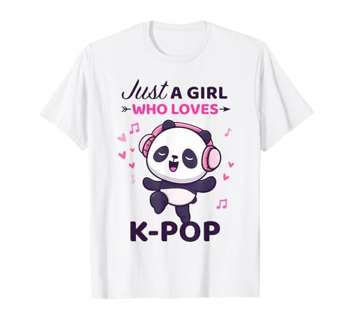 K-Pop Tanzender Pandabär, nur EIN Mädchen, das K-Pop liebt T-Shirt K-Pop Tanzender Pandabär, nur EIN Mädchen, das K-Pop liebt T-Shirt von K-pop Stuff, Just a girl who loves K-pop