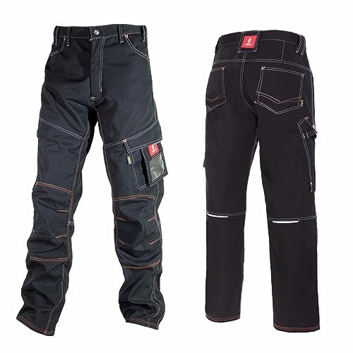 K & G seit 1948 Arbeitshose URG - B Schutzhose Gartenhose Herrenhose Bundhose Sicherheitshose Herren Hose für Handwerker Gärtner Mechaniker NEUES Modell ! (48) von K & G seit 1948