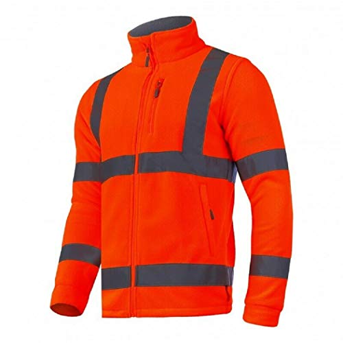 K&G Arbeitspullover LAHTI PRO L40110 ORANGE Pullover Herren Winterpulli Fleecejacke Pulli Herrenpulli (2XL) von K&G