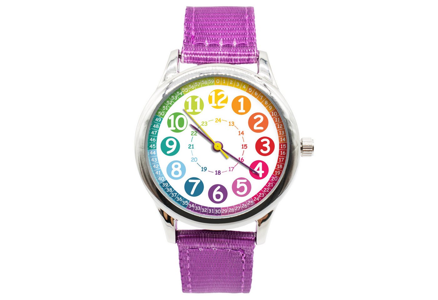 K&L Wall Art Quarzuhr Kinderuhr Analog Lernuhr Kinder Armbanduhr, Kinderarmbanduhr für Junge Mädchen von K&L Wall Art